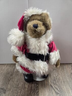 Boyds Bear Claus Kringlebeary TJ's Best Dressed Plush Santa Christmas RETIRED